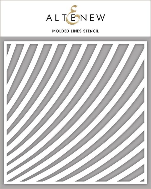 Altenew - Molded Lines Stencil