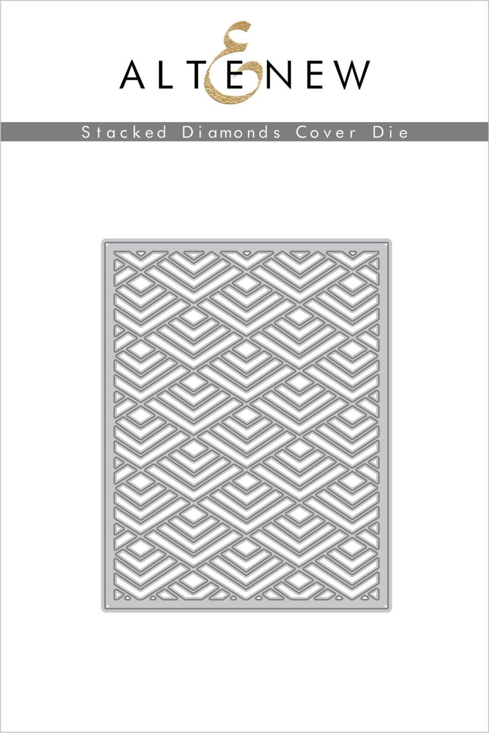 Altenew - Stacked Diamonds Cover Die