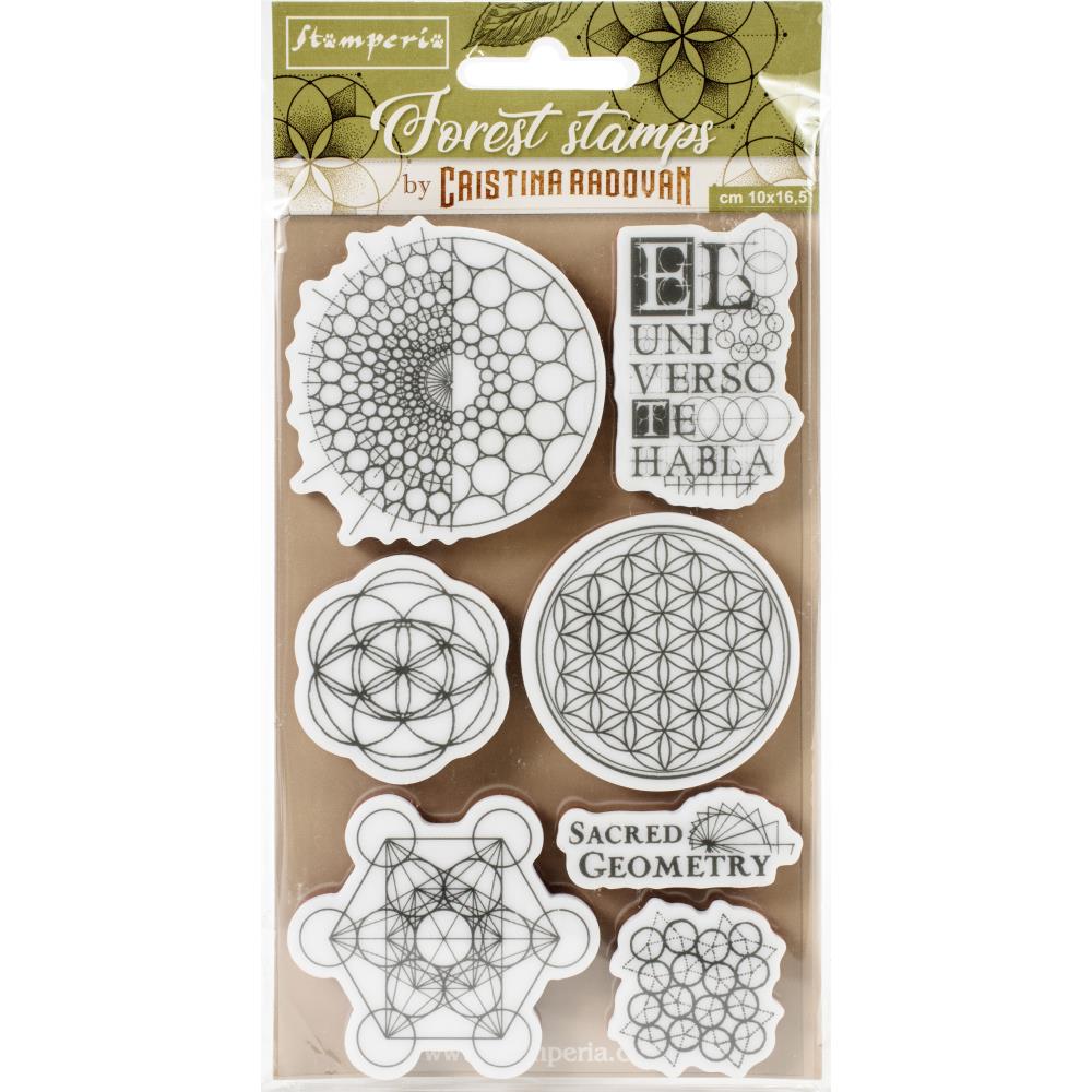 Stamperia  -  Sacred Geometry - Cling Stempel -