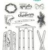 Avery Elle Clear Stamp Set 4"X6" - Alpine Christmas