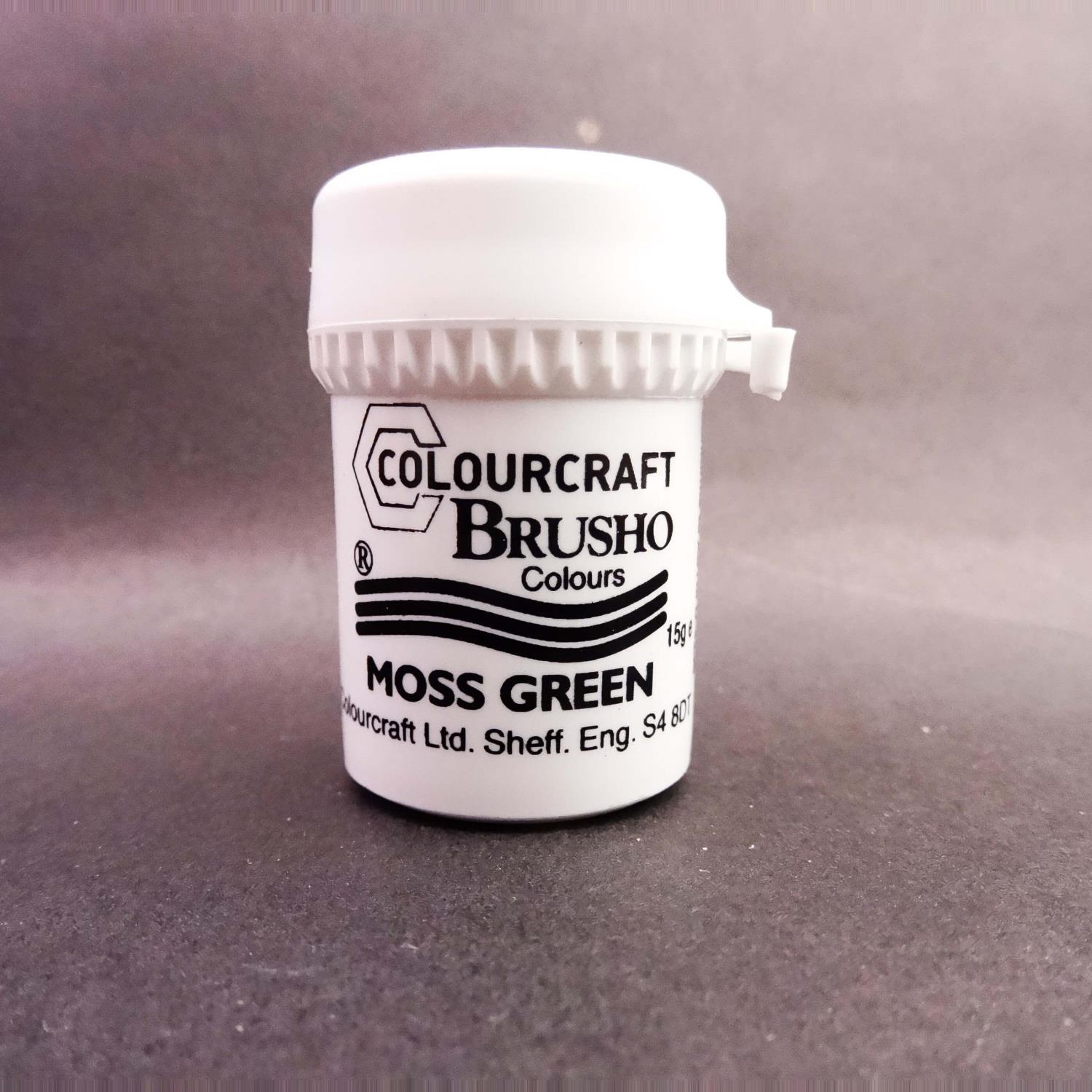 Brusho  Moss Green