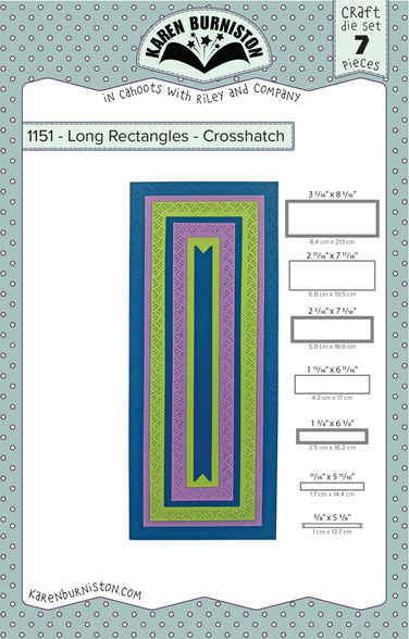 Karen Burniston Dies - LONG RECTANGLES - CROSSHATCH