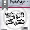 Papirdesign -  Babygull - PD 1900229