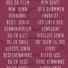 Papirdesign - Klistermerke - Du er unik