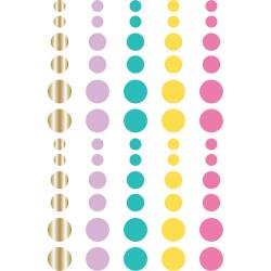 Magical Birthday Enamel Dots Embellishments 60/Pkg