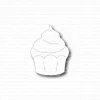 Gummiapan - mini cupcake -Dies