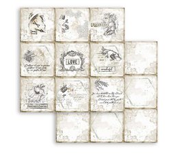 Stamperia- Romantic Journal Cards- Cards 12 x 12