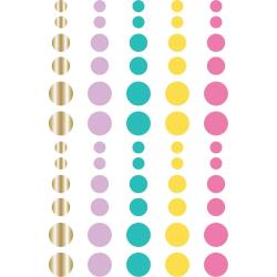 Magical Birthday Enamel Dots Embellishments 60/Pkg