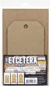 Tim Holtz - Etcetera - Tombstone mini