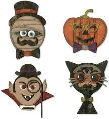 Sizzix - Thinlits - Hallowen hipster