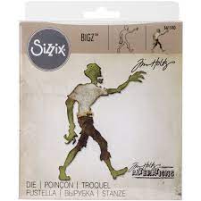 Sizzix Bigz Die By Tim Holtz 5.5"X6" - Lost zombie