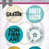 Papirdesign - Buttons - Konfirmant 1- PD 1900218
