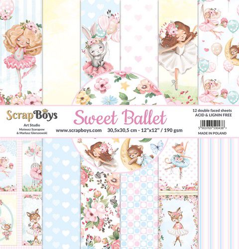 ScrapBoys - Sweet Ballet  12 x 12