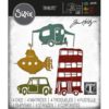 Sizzix Thinlits Dies By Tim Holtz - Wacky Transport #1