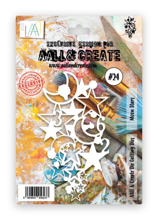 AAll&Create - #24  DIE-CUTTING DIE -  Moon Stars