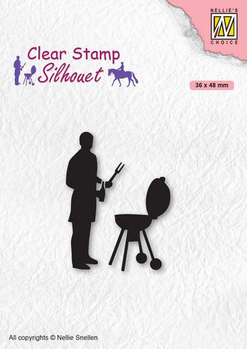 Nellies Choice - Clearstamp - Silhouette Barbecue