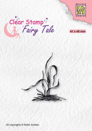 Nellies Choice - Clearstamp - Silhouette Fairy Tale Grass