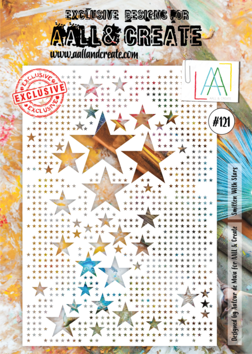 AAll&Create - A4 - #121 - Smitten with stars