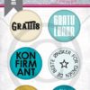 Papirdesign - Buttons - Konfirmant 1- PD 1900218