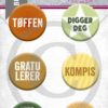 Papirdesign - Buttons - Kompis- PD 1900060