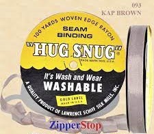 Hug snug - Seambinding - kap brown