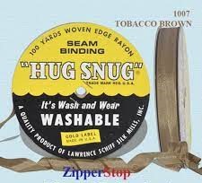 Hug snug - Seambinding - tobacco Brown