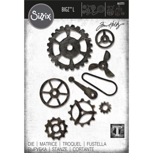 Sizzix Bigz L Die By Tim Holtz- Mechanical