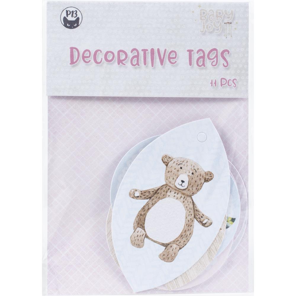 P13 -  Baby Joy - Double-Sided Cardstock Tags #1