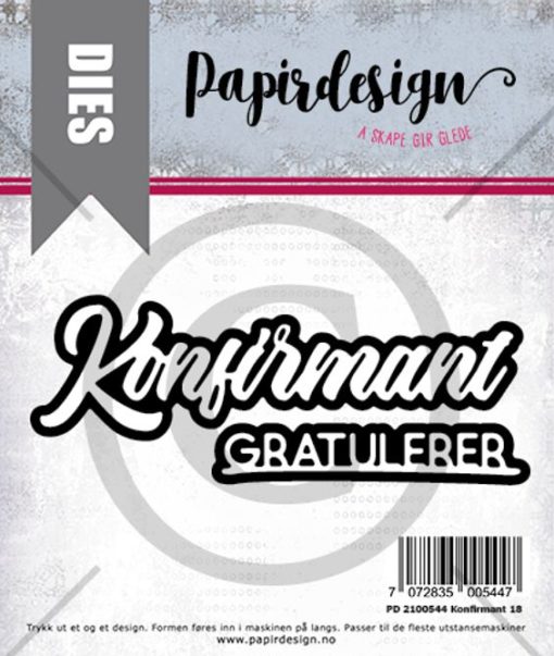 PAPIRDESIGN - Konfirmant 18