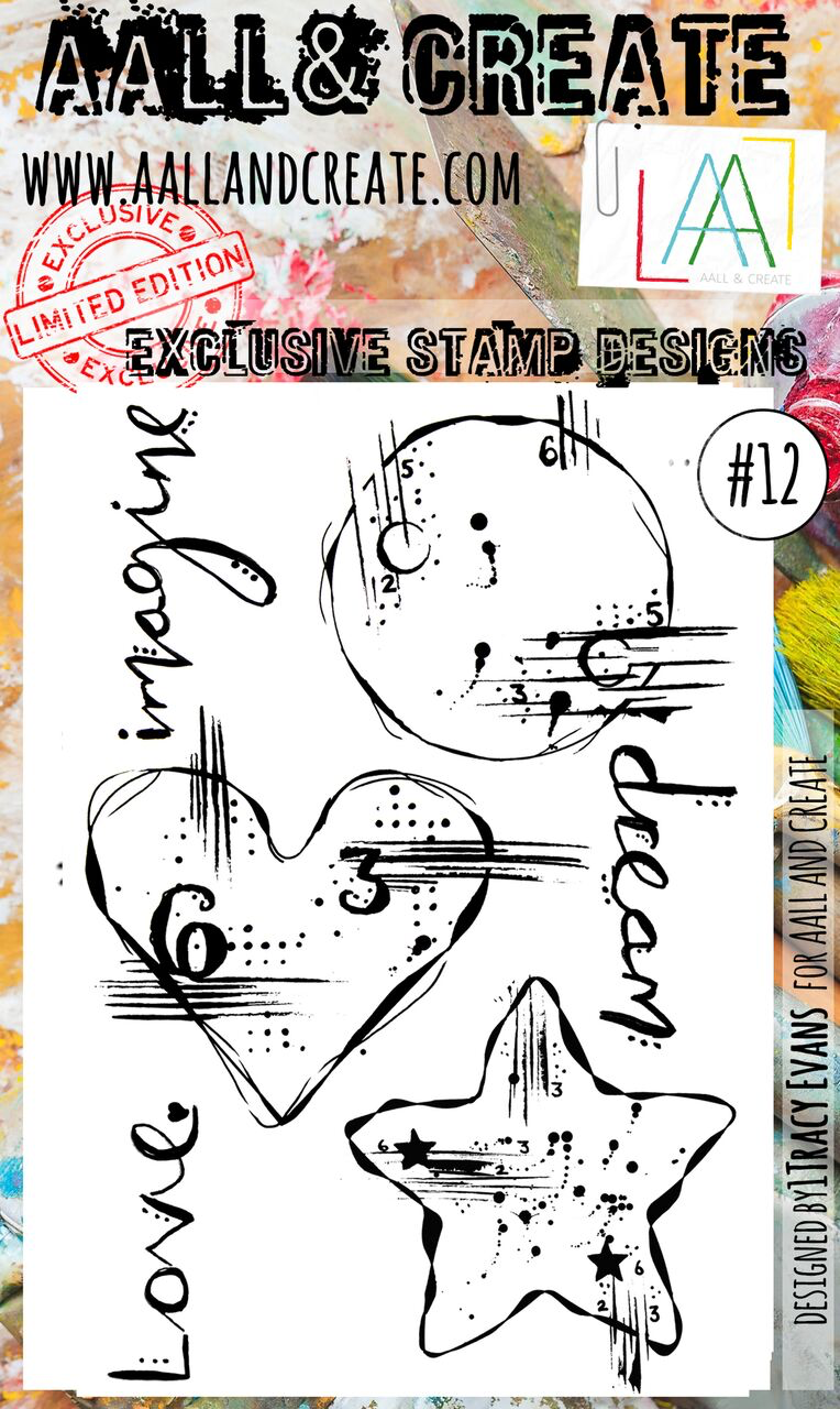 AAll&create - A6 STAMPS  - #12