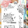 AAll&create - A6 STAMPS  - #457 - Background Voices