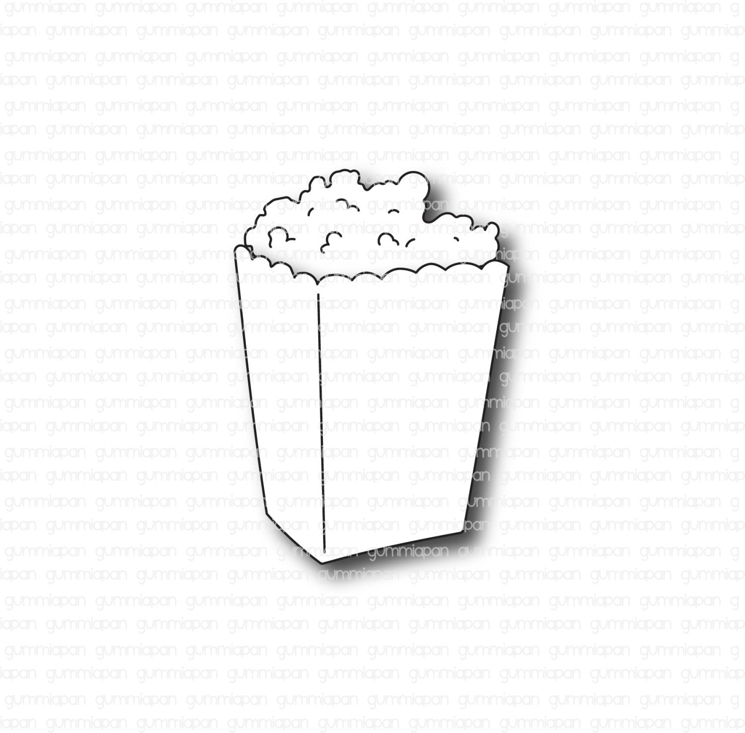 Gummiapan  - Popcorn