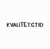 Gummiapan - Kvalitetstid - umontert stempel