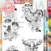Aall&Create - A5 stempel - Safari - #532