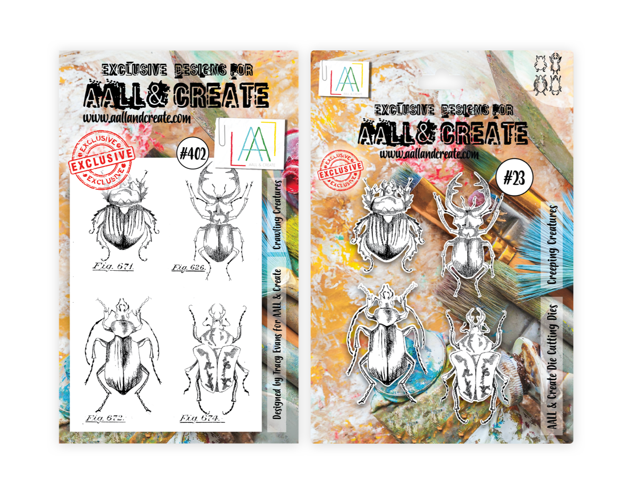 Aall&create - DIES #23 AND STAMP #402