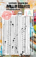 AAll&Create - Reckoner Digits- #543-  STAMP -