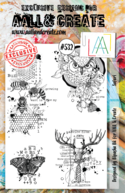 Aall&Create - A5 stempel - Safari - #532