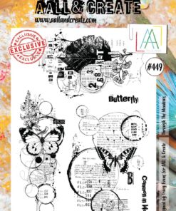 Aall&Create -Thought the Meadows #449 - A4 STAMPS -