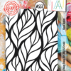 AAll&Create - A7 STAMP - Open Leaves - #557