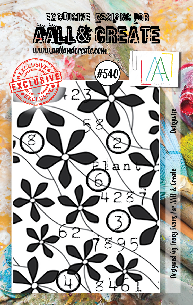 AAll&Create - A7 STAMP - Daisywise - #540