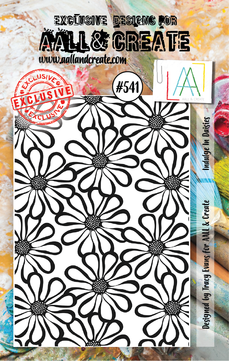 AAll&Create - A7 STAMP - Indulge In Daisies - #541