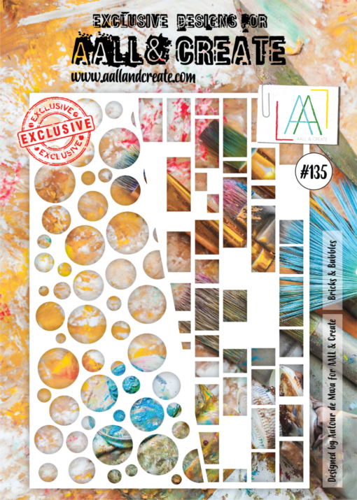 AAll&Create - A4 - #135 - Bricks & Bubbles