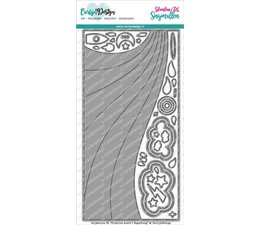 CarlijnDesign - Slimline nr 5 - Regnbue - Dies