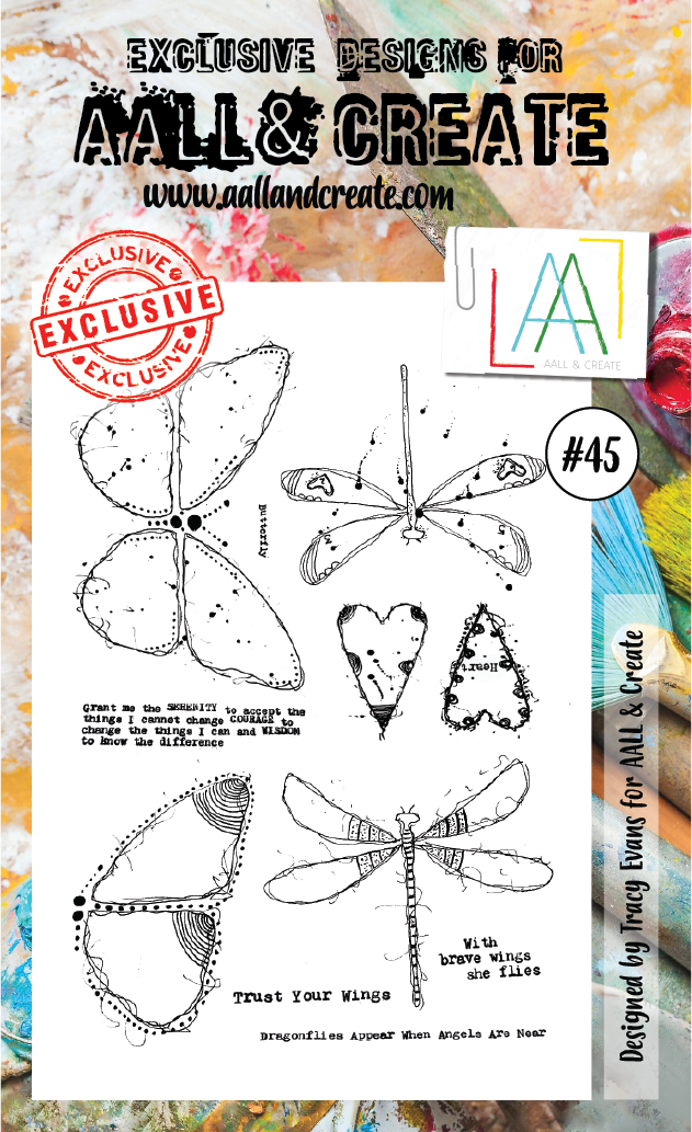 AAll&create - A6 STAMPS - #45