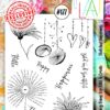 AAll&create - A6 STAMPS -177 - Sketched Happiness