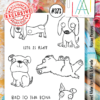 AAll&create - A6 STAMPS - Rescue Puppies - #373