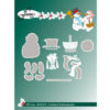 By Lene -Mr & Mrs Snowman - Cutting dies