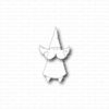 Gummiapan - Liten Gnome  holder i skjegget- Dies
