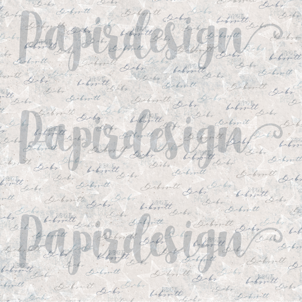 Papirdesign - 12 X 12 -  vårtegn - babygutt