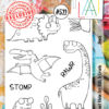 AAll&create - A6 STAMPS - #522 -  Dinos